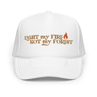 Load image into Gallery viewer, LIGHT MY FIRE retro trucker hat
