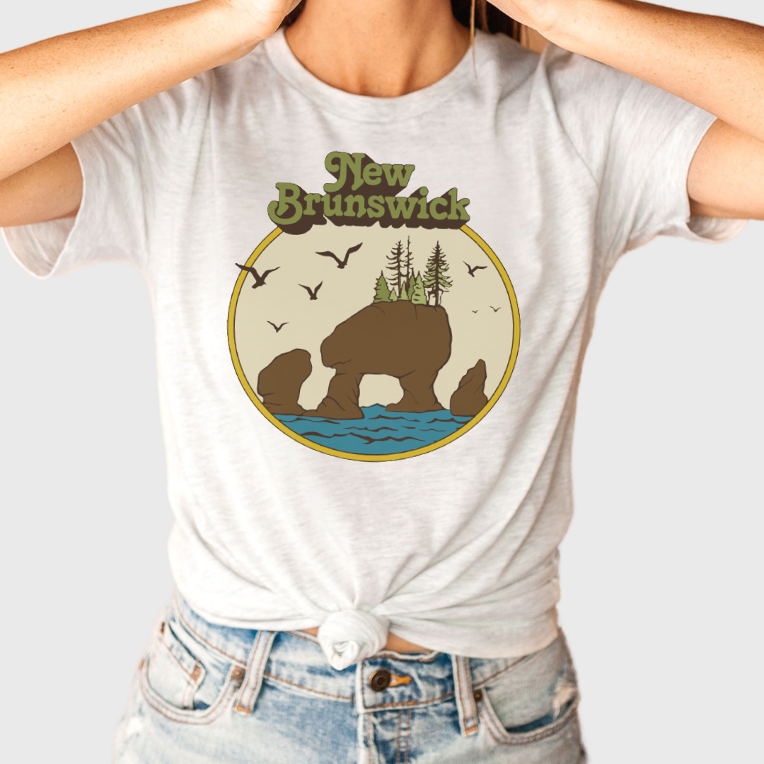 NEW BRUNSWICK retro tee