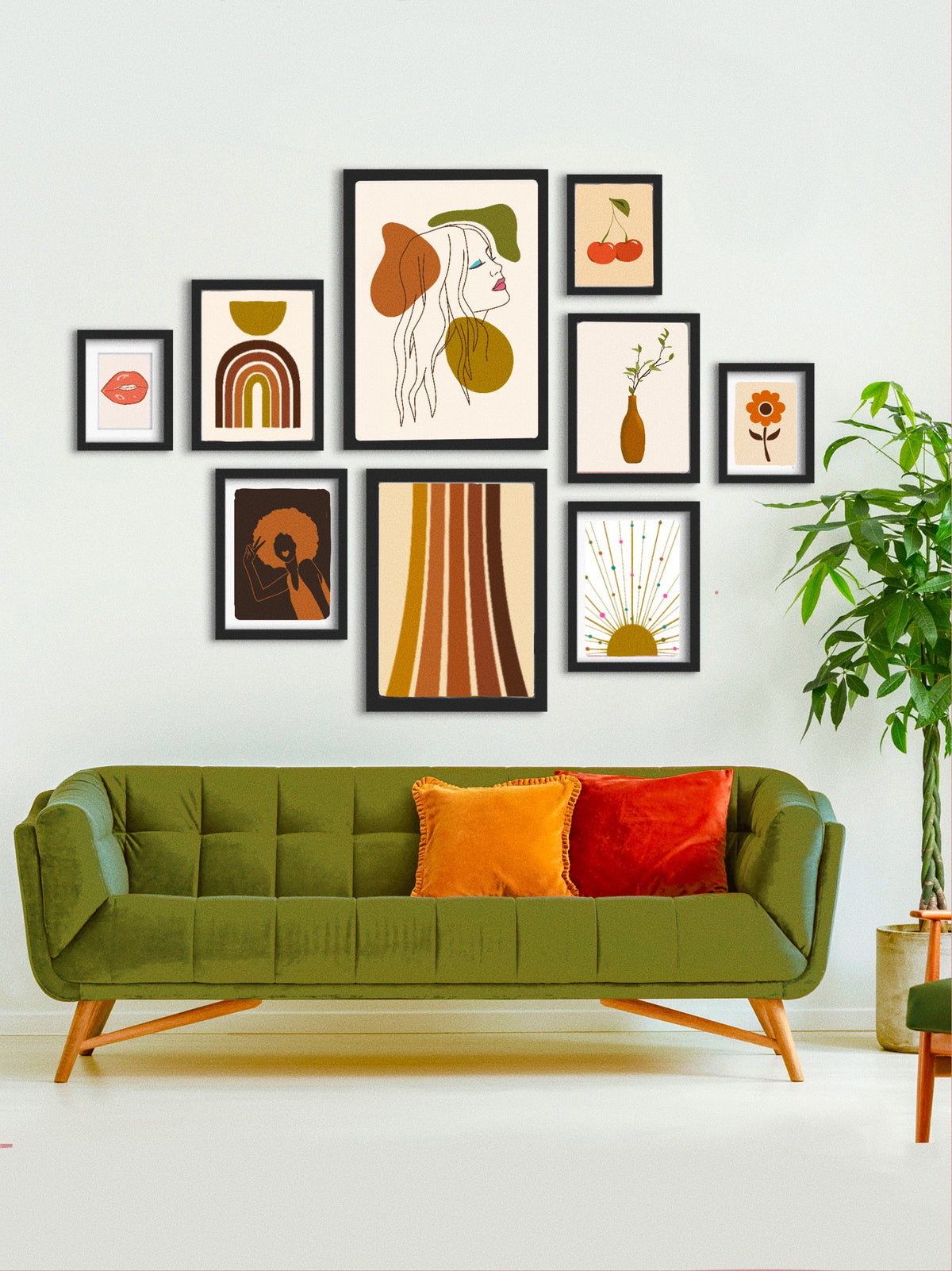 MCM Gallery Wall