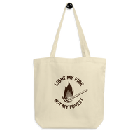 Load image into Gallery viewer, LIGHT MY FIRE canvas tote
