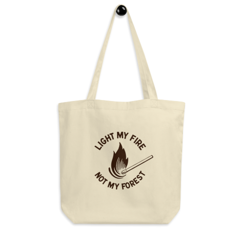 LIGHT MY FIRE canvas tote