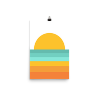 Load image into Gallery viewer, SHERBET SUNSET wall art (unframed)
