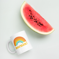 Load image into Gallery viewer, MORNIN! coffee mug
